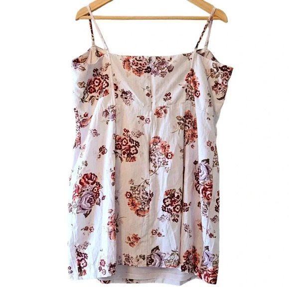 Brook Collection x H&M Floral Summer Bustier Mini Casual Women's  Dress Size XL. - Picture 14 of 16